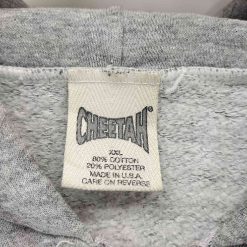 CHEETAH 90s USA製 ジップアップパーカー メンズ JPN:XXL