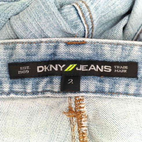 ダナキャランニューヨークジーンズ DKNY JEANS ジップフライ フレアデニムパンツ レディース JPN:2