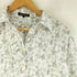 コムサ COMME CA 花柄 フリルデザイン シャツ レディース import:L