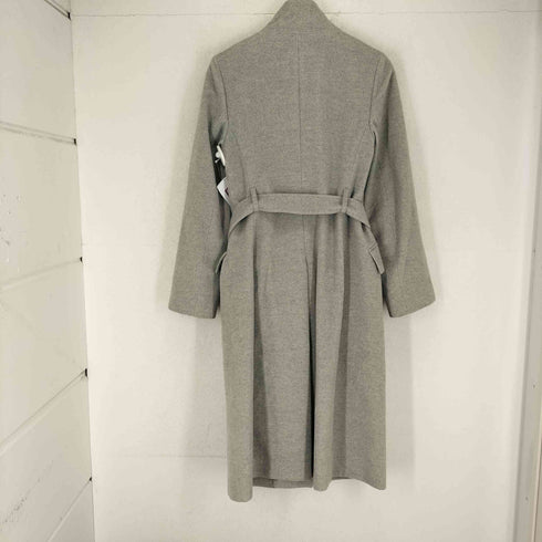アンタイトル UNTITLED ANGORA&WOOL アンゴラ混 スタンドカラー ロングコート レディース JPN:3