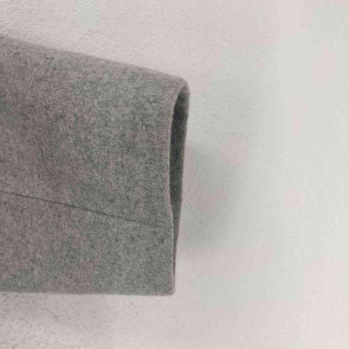 アンタイトル UNTITLED ANGORA&WOOL アンゴラ混 スタンドカラー ロングコート レディース JPN:3