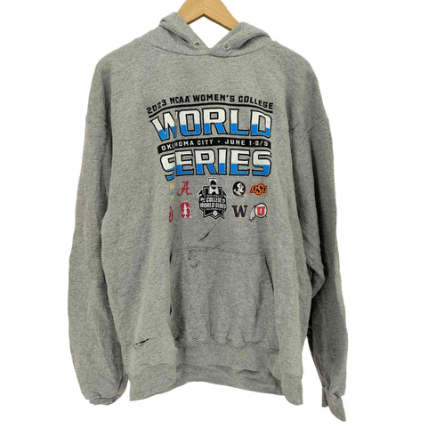 チャンピオン Champion フロントプリント プルオーバーパーカー メンズ JPN:L