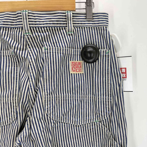 シュガーケーン SUGAR CANE 11oz Hickory Work Pants ヒッコリー ダブルニーペインターパンツ メンズ W32L34