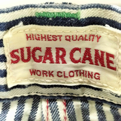 シュガーケーン SUGAR CANE 11oz Hickory Work Pants ヒッコリー ダブルニーペインターパンツ メンズ W32L34