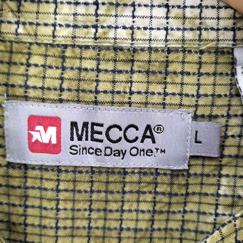 MECCA 90~00s グラフチェックシャツ street メンズ L