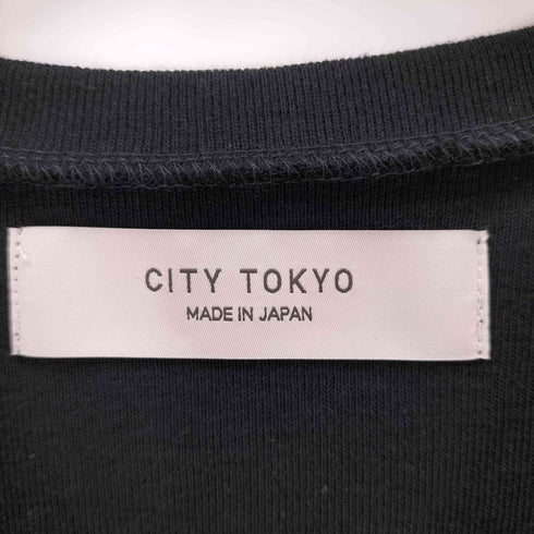 CITY TOKYO スリム クルーネックロンT アンサンブル レディース FREE
