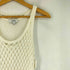 コス COS SLEEVELESS OPENKNITTED MIDI DRESS ノースリーブ オープンニット ミディドレス レディース import:XS