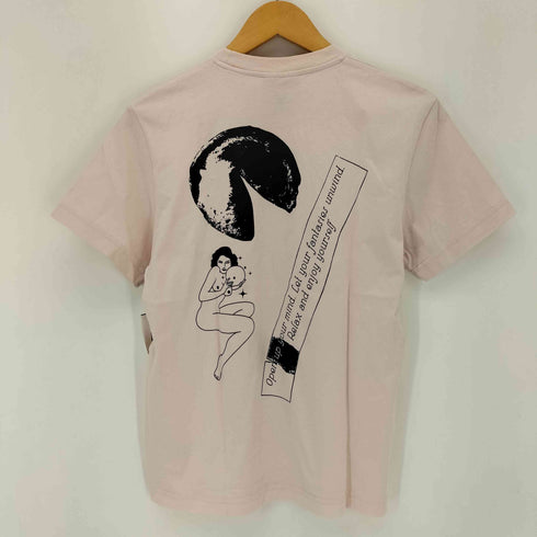 カルネボレンテ Carne Bollente 両面プリント クルーネックTシャツ レディース import:XS