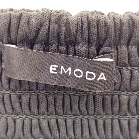エモダ EMODA シアーラッフルキャミロングトップ レディース FREE