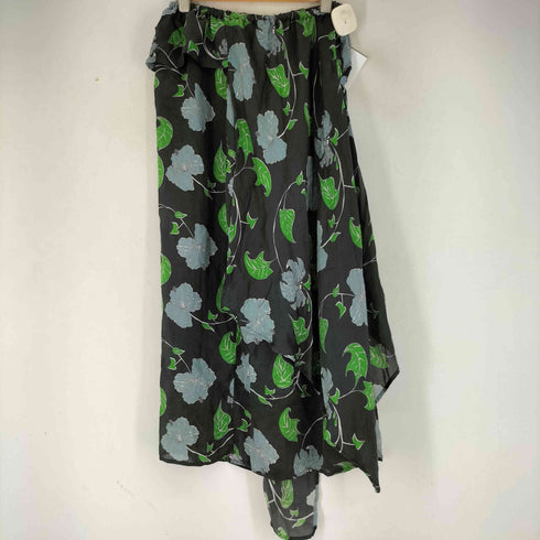 クリスチャンワイナンツ christian wijnants Silk Charmeuse シルク シャルムーズ 100 花柄 スカート レディース 38