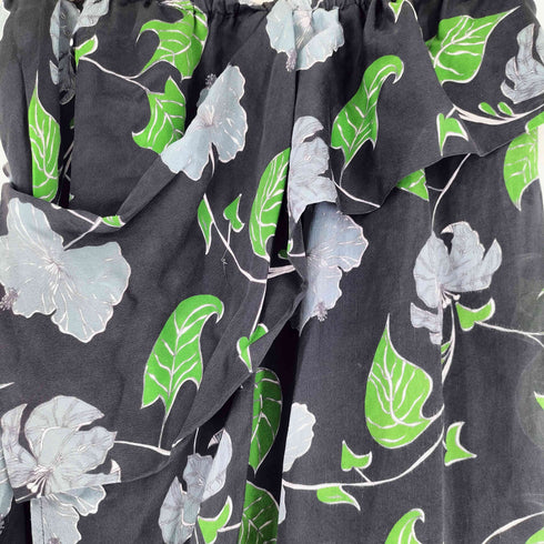 クリスチャンワイナンツ christian wijnants Silk Charmeuse シルク シャルムーズ 100 花柄 スカート レディース 38