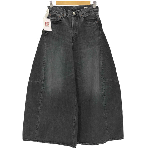 ハイク HYKE DENIM SUPER WIDE LEG JEANS レディース JPN:2