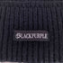 BLACKPURPLE リブ ニット帽 レディース