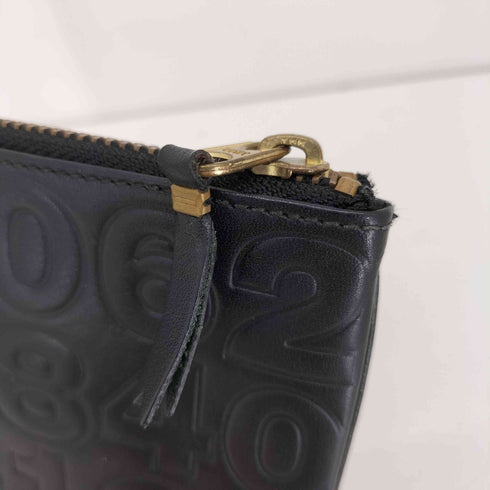 コムデギャルソン COMME des GARCONS 数字柄 レザー 小銭入れ ポーチ レディース