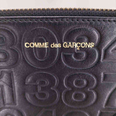 コムデギャルソン COMME des GARCONS 数字柄 レザー 小銭入れ ポーチ レディース