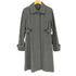 CASHMERE&WOOL カシミヤ混 比翼ボタン ステンカラーコート レディース 11AR