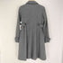 CASHMERE&WOOL カシミヤ混 比翼ボタン ステンカラーコート レディース 11AR