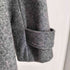 CASHMERE&WOOL カシミヤ混 比翼ボタン ステンカラーコート レディース 11AR