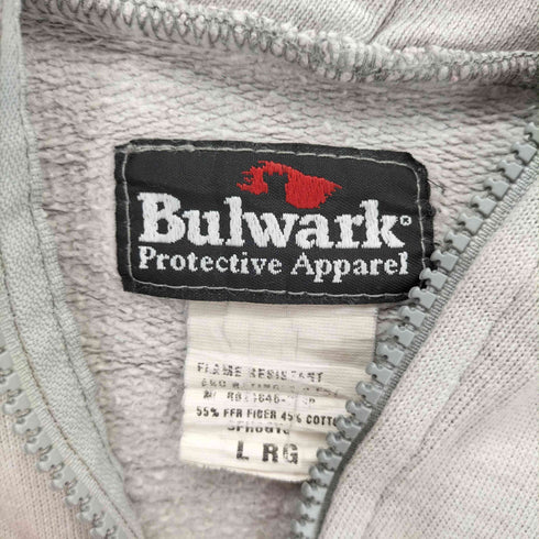 BULWARK 90s USA製 ジップアップパーカー メンズ JPN:L