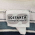SOSTANZA 80S 袖裾シングル ボーダークルーネックTシャツ メンズ