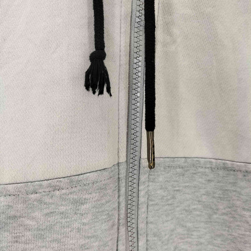 ジョージ GEORGE 裏起毛 マルチカラージップアップパーカー メンズ JPN:XL