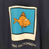 スクリーンスターズ SCREEN STARS 90S 袖裾シングル フィッシュプリント クルーネックTシャツ メンズ import:L