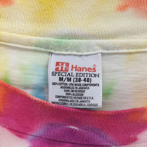 ヘインズ Hanes SPECIAL EDITION シングルステッチ タイダイクルーネックTシャツ メンズ JPN:M