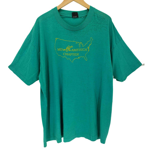 フルーツオブザルーム FRUIT OF THE LOOM 90s USA製 シングルステッチ クルーネックTシャツ メンズ JPN:XXL