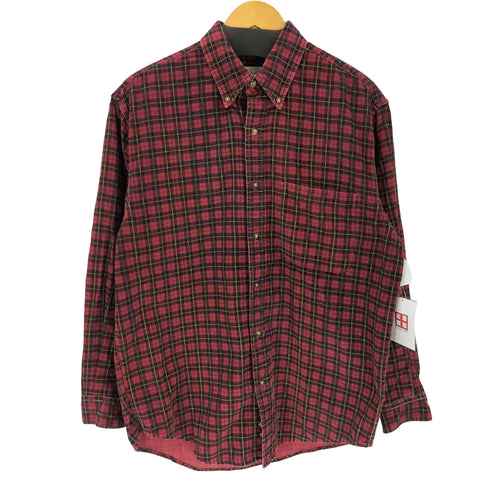 エディーバウアー Eddie Bauer チェック柄 L/S ボタンダウンシャツ メンズ S