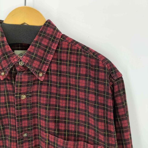 エディーバウアー Eddie Bauer チェック柄 L/S ボタンダウンシャツ メンズ S