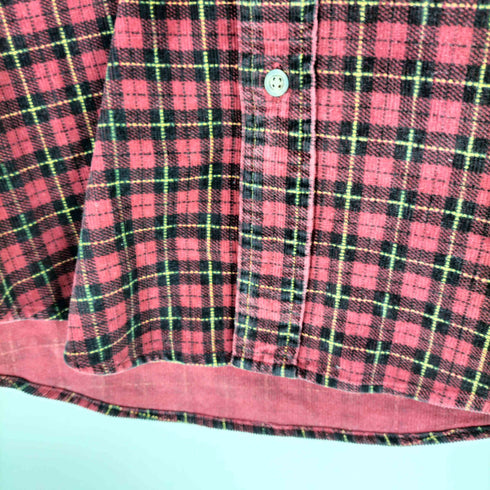 エディーバウアー Eddie Bauer チェック柄 L/S ボタンダウンシャツ メンズ S
