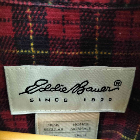 エディーバウアー Eddie Bauer チェック柄 L/S ボタンダウンシャツ メンズ S