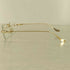ADAM PATEK engraving rimless glasses メンズ