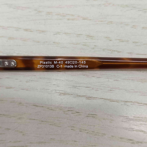 ゾフ zoff CLASSIC サーモントブロー型メガネ メンズ 49ロ20-145