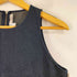 アルマーニジーンズ ARMANI JEANS フラワープリント デニムノースリーブブラウス レディース import:S