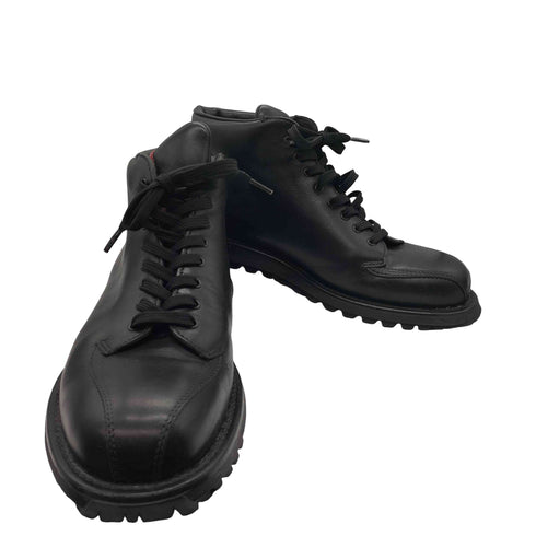 プラダスポーツ PRADA SPORTS 00S Black Leather Hiking Boots ブラック レザー レースアップ ハイキング トレッキング ブーツ archive アーカイブ メンズ 7
