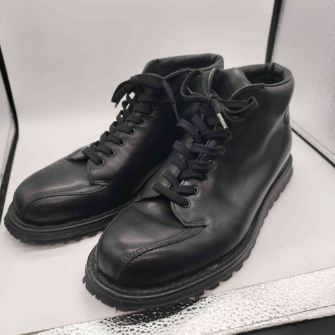 プラダスポーツ PRADA SPORTS 00S Black Leather Hiking Boots ブラック レザー レースアップ ハイキング トレッキング ブーツ archive アーカイブ メンズ 7