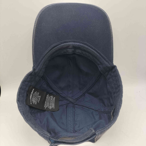 バレンシアガ BALENCIAGA ウォッシュド 加工 ベーシック ロゴ ベルクロ 6パネル キャップ メンズ L/59cm