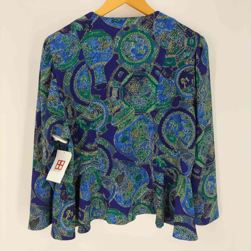 シセンドウバイヒトシ 詩仙堂 BY HITOSHI TS COLLECTION ちりめん ノーカラージャケット レディース