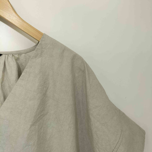 ビームスボーイ BEAMS BOY 26SS Vネック オーバーシャツ レディース JPN:0