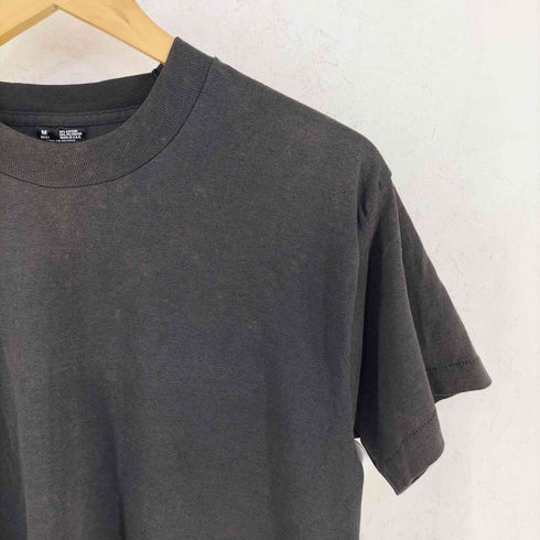 90s USA製 袖・裾シングルステッチ 無地Tシャツ メンズ M