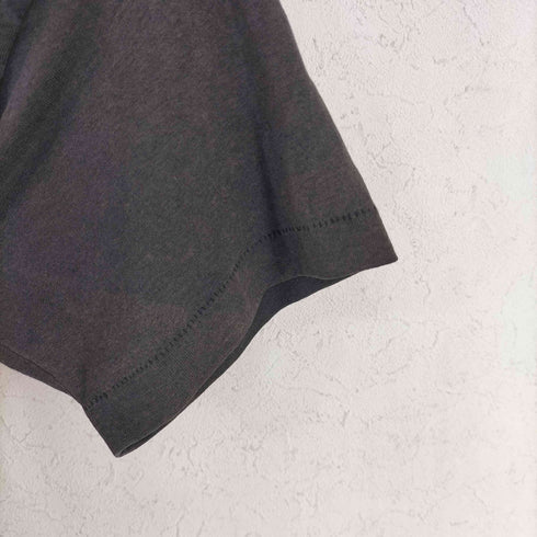 90s USA製 袖・裾シングルステッチ 無地Tシャツ メンズ M