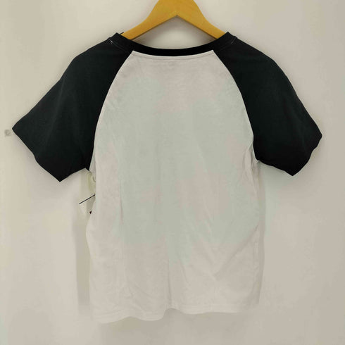 フロントプリント ラグランTシャツ レディース JPN:S