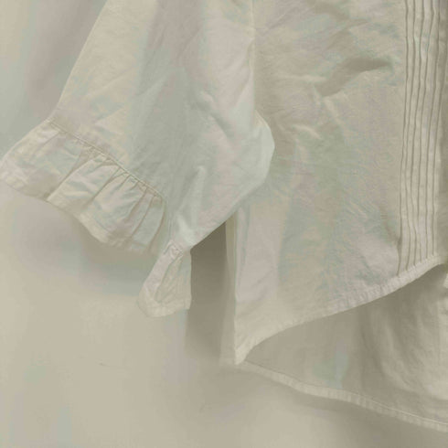 トリートユアセルフ TREAT URSELF クロップド フリル S/S ブラウス レディース FREE
