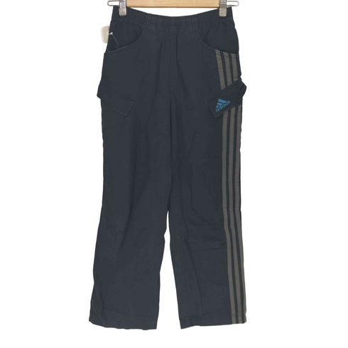 アディダス adidas サイドライン クロップド カーゴ パンツ Y2K レディース 150