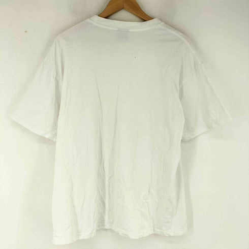 KIRIN-STRANGE 猫プリントデザイン 英字プリント S/S Tシャツ レディース import:XL