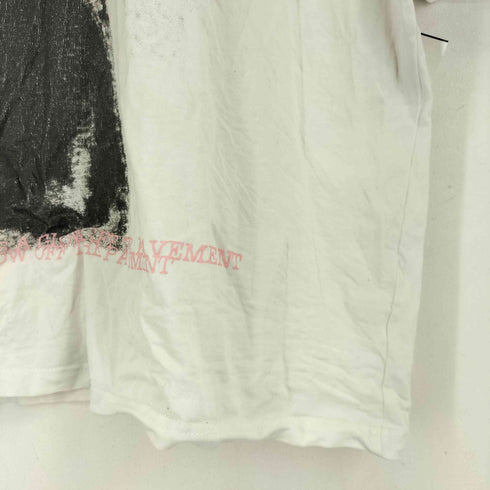 KIRIN-STRANGE 猫プリントデザイン 英字プリント S/S Tシャツ レディース import:XL