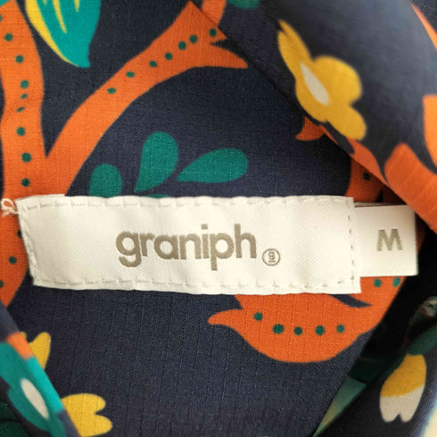 グラニフ graniph 花柄 イージー パンツ レディース JPN:M