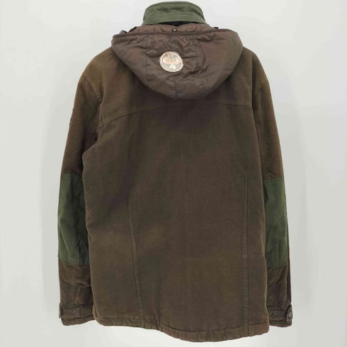 ナパピリ NAPAPIJRI ストーンウォッシュ加工 ヘリスキー スタッフ 比翼 マウンテンジャケット メンズ import:XL