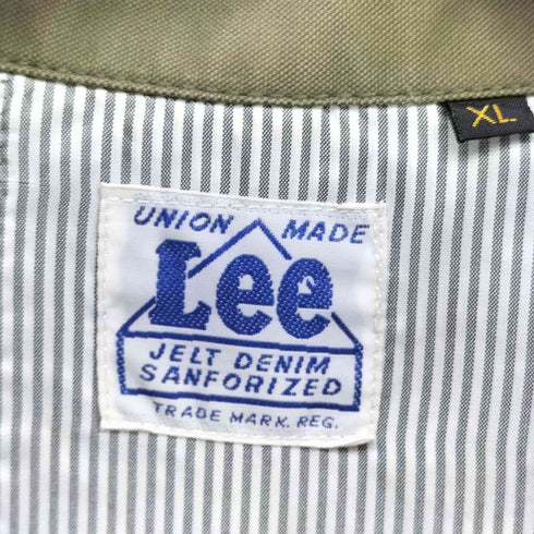 リー Lee コットンナイロン ショップコート メンズ import:XL